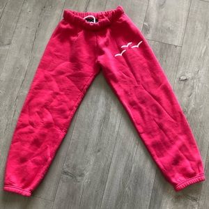Lazy Pants hot pink sweatpants